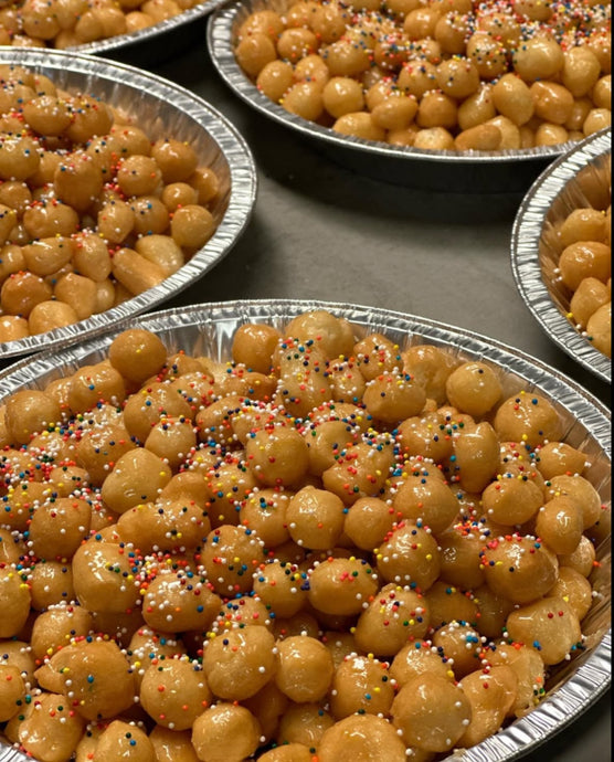 Struffoli - Bovella's Cafe