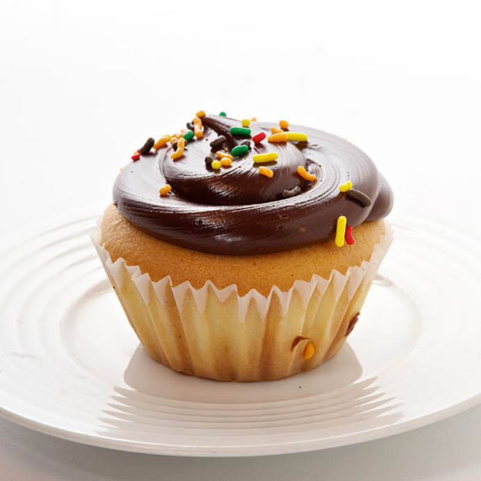 Fudge Cupcake - Bovella's Cafe