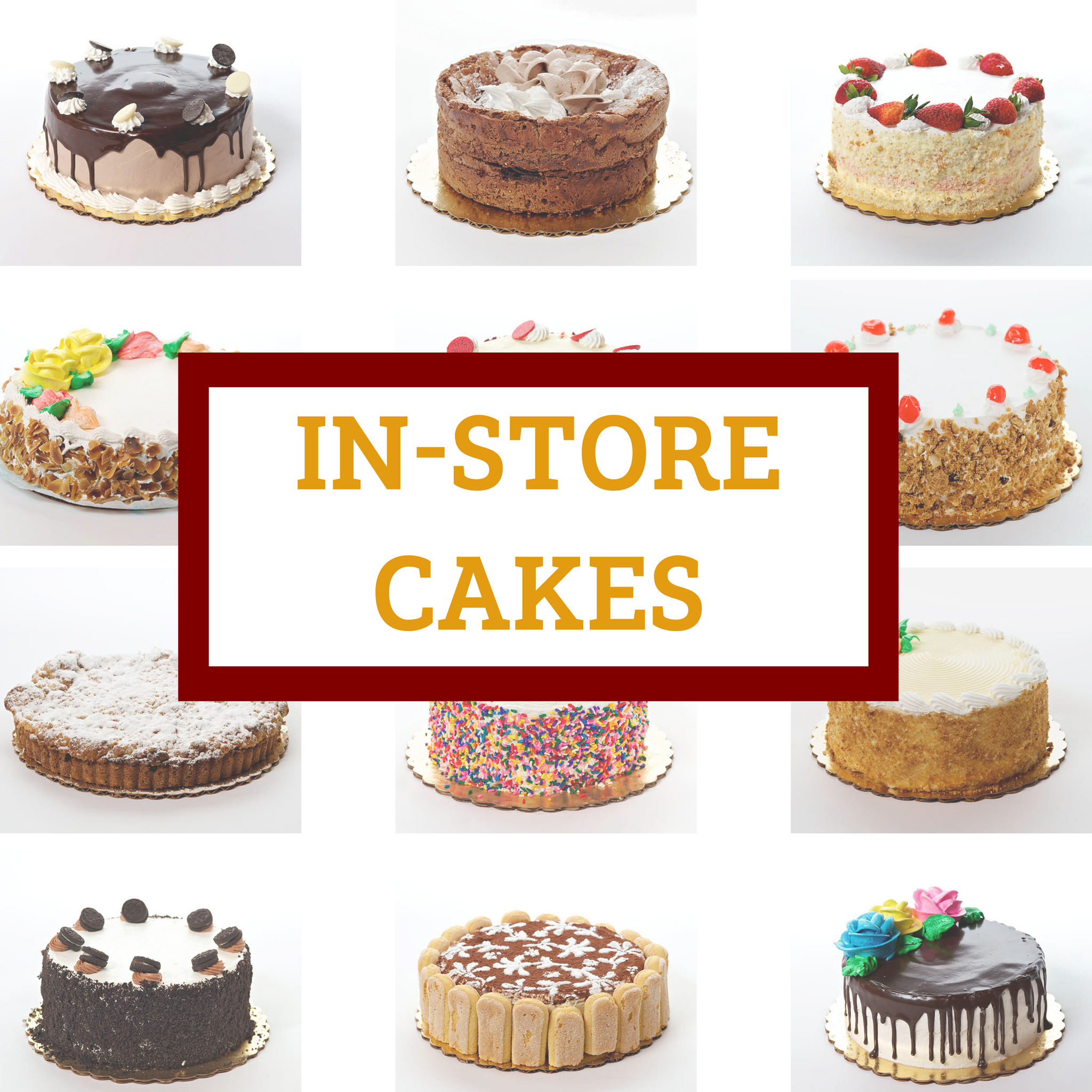 In-Store Cakes For Pick Up – Bovella\'s Cafe