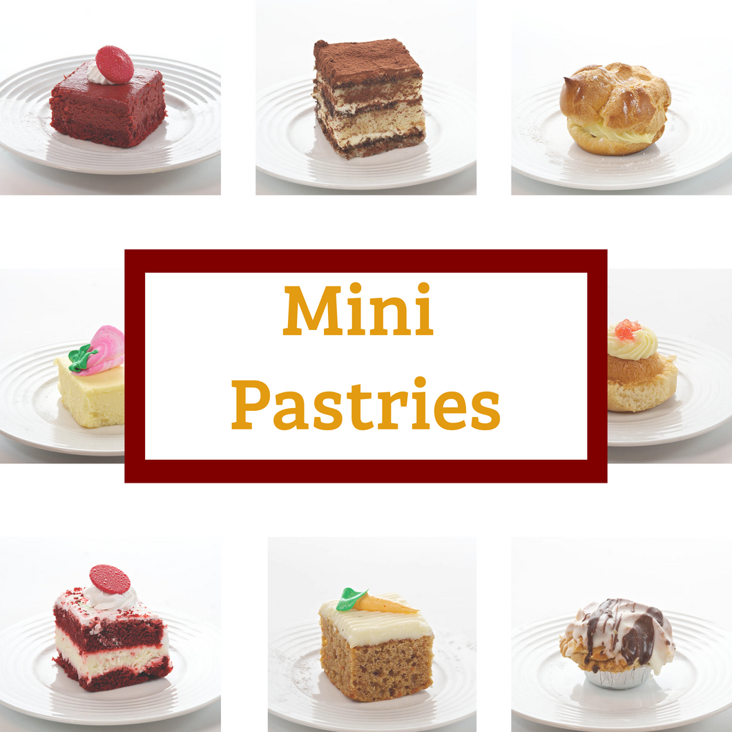 Mini Pastries for Pick Up - Bovella's Cafe
