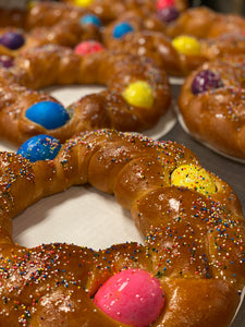 Easter Egg Bread - Bovella's Cafe
